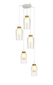 Nora White Ceiling Lights Mantra Multiple Pendant